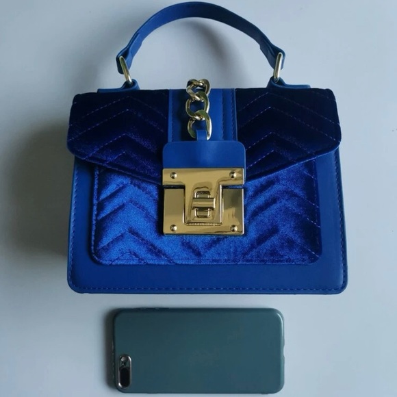 Quilted chain decor twist lock square bag - Picture 5 of 7